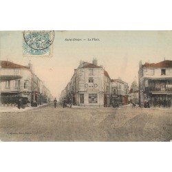 52 SAINT-DIZIER. Comptoir Commercial pneumatiques sur la Place 1904