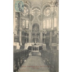75009 PARIS. Le Choeur de la Synagogue rue de la Victoire 1905