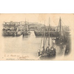50 GRANVILLE. La Sortie du Bateau de Jersey 1904