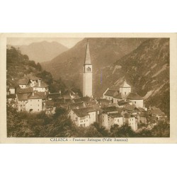 Italie CALASCA. Frazione Anfrogua Valle Anzasca 1930