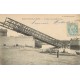69 BELLEVILLE-SUR-SAONE. Le Pont cassé tombé à l'eau 1905