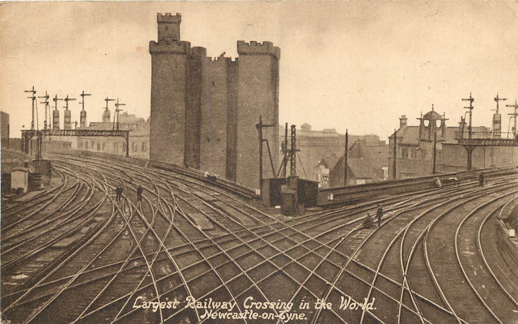 NEWCASTLE-ON-TYNE. Largest Railway in the World