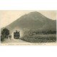 carte postale ancienne 63 LE PUY DE DOME. Le Train à la Baraque 1910 Chelmin de Fer