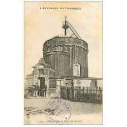 carte postale ancienne 63 LE PUY DE DOME. L'Observatoire au Sommet