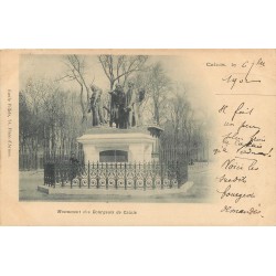 Carte précurseur 1902 CALAIS 62. Monument des Bourgeois de Calais