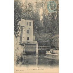 91 CROSNES CROSNE. Le Moulin sur l'Yerre 1904