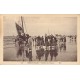 62 BERCK-PLAGE. Scène de Plage avec femmes de marins attendant l'arrivée des Pêcheurs