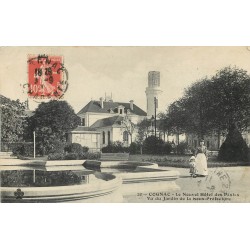 16 COGNAC. Nouvel Hôtel des Postes et Jardin de la Sous-Préfecture 1911