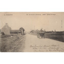 50 AGON. Attelage à l'Entrée du Village 1903