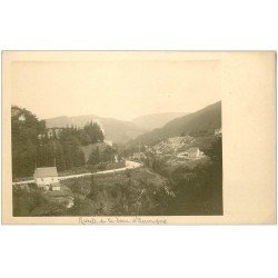 carte postale ancienne 63 LE PUY DE DOME. Route de la Tour d'Auvergne. Carte de luxe épaisse