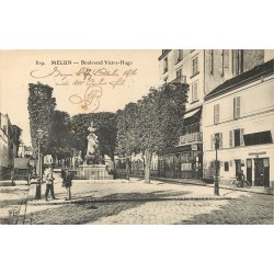 77 MELUN. Boulevard Victor Hugo 1914