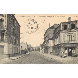 94 MAISONS-ALFORT. Café Hôtel "Au bon Coin" sur Grande Rue et Marceau 1916