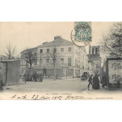 10 TROYES. Le Théâtre et le Café 1903