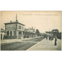 02 VILLERS-COTTERETS. Gare et Rapide de Soissons 1918