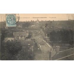 52 DOMMARTIN-LE-SAINT-PERE. Toupeau de Moutons traversant le Pont 1904