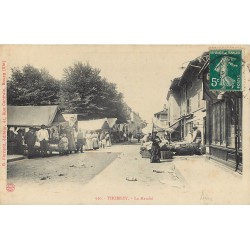 01 THOISSEY. Le Marché vers 1909...
