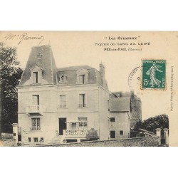 53 PRE-EN-PAIL. Les Ormeaux propriété des Cafés Lainé 1909