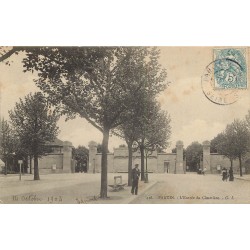 93 PANTIN. L'Entrée du Cimetière 1902