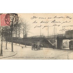 94 SAINT-MAUR-DES-FOSSES. Diligence Place de la Gare de Saint-Maur-Créteil 1904