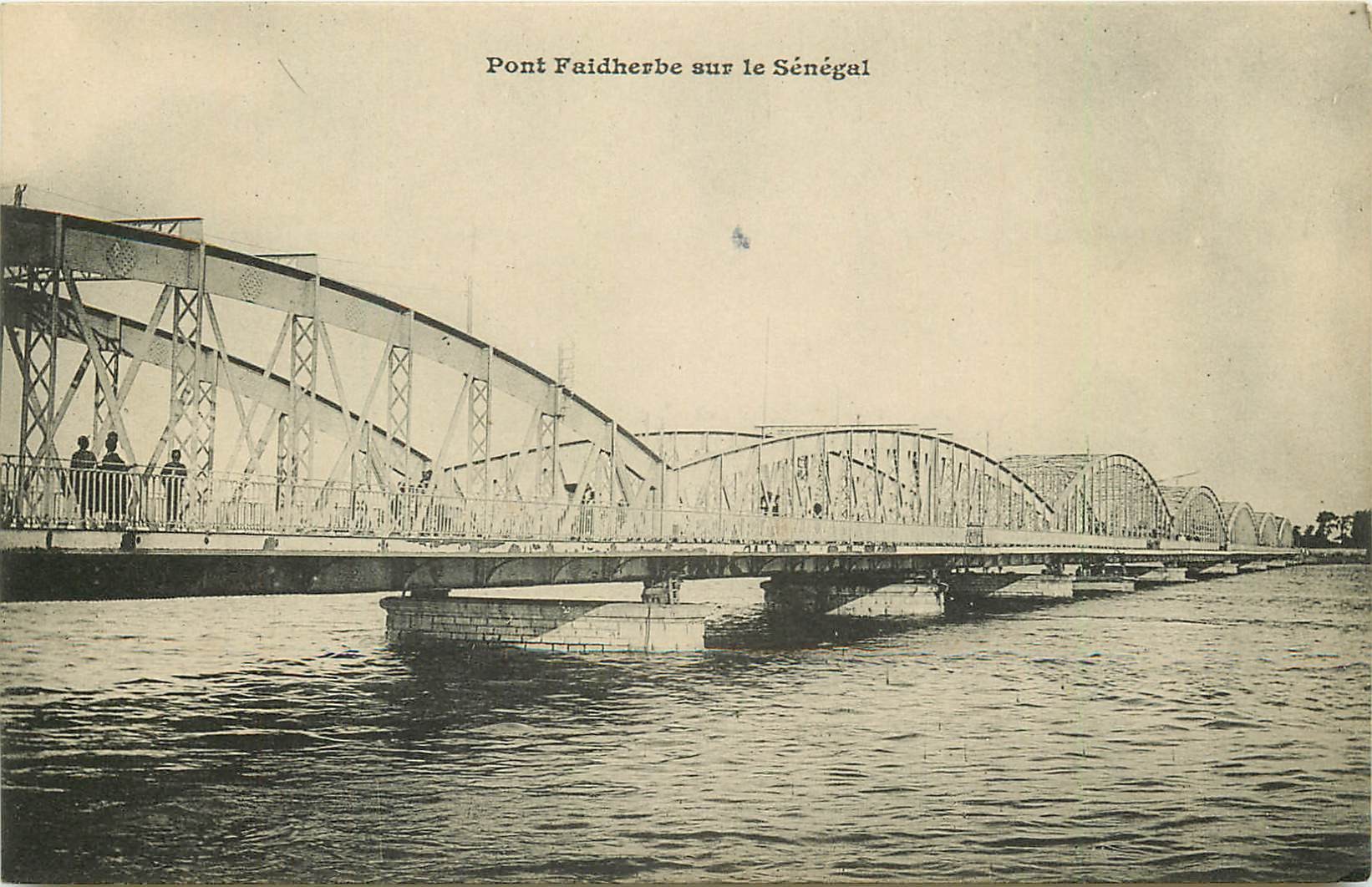 SENEGAL. Pont Faidherbe vers 1900