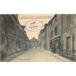 78 VILLEPREUX. Mairie, Café et maisons à encorbellement Grande Rue 1921