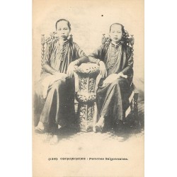 Viêt-Nam COCHINCHINE. Femmes Saïgonnaises