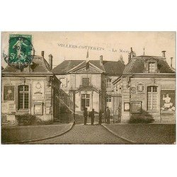 carte postale ancienne 02 VILLERS-COTTERETS. La Mairie 1912