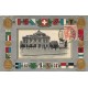 GENEVE. Théâtre Monument Dufour 1908 avec Armoirie des Cantons et Monument en médaillons