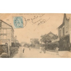 95 GROS NOYER. Café de la Gare rue du Gros Noyer 1905