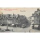 12 RODEZ. Tramway Carrefour Saint-Cyrice et rue Béteille vers 1900