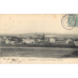 58 CORBIGNY. Vue prise du Champ de Foire 1904