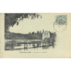 10 BAR-SUR-AUBE. Promenade de Mathaux 1904