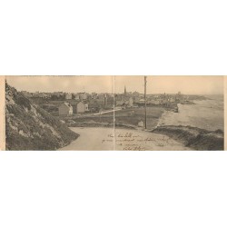 50 SAINT-PAIR. Vue panoramique en carte double 28 x 9 cm en1903