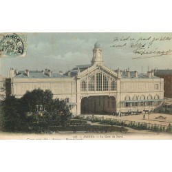 80 AMIENS. La Gare du Nord 1908