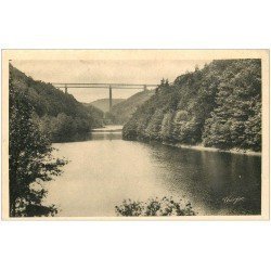 carte postale ancienne 63 LE VIADUC DES FADES. Théojac