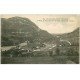 carte postale ancienne 01 Collonges-Fort-l'Ecluse. Gare, Pont Carnot et Mont Vuache 1921