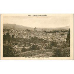 carte postale ancienne 63 LES MARTRES-DE-VEYRE. Vue du Village