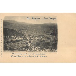 68 LES VOSGES. Wesserling et la Vallée de Saint-Amarin vers 1900