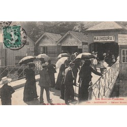 65 CAUTERETS. Devant Mauhourat 1908 Fabrique de sucre d'Orge