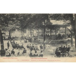 65 CAUTERETS. Kiosque à musique sur l'Esplanade des Oeufs