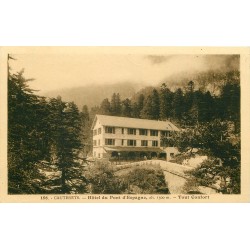 65 CAUTERETS. Hôtel du Pont d'Espagne 1934