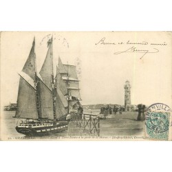 50 GRANVILLE. Bateau allant à Terre-Neuve à la Pêche de la Morue 1906