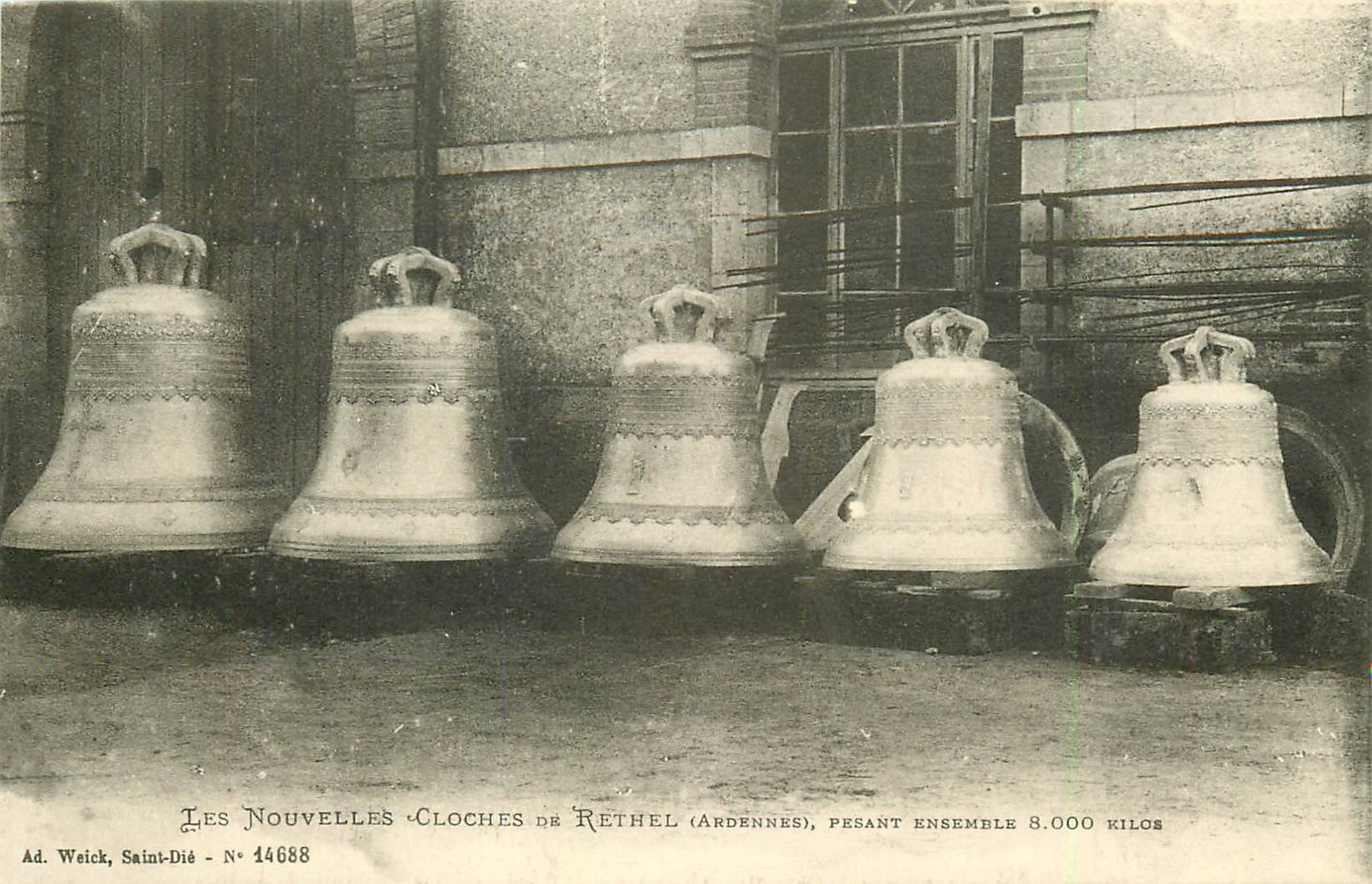08 RETHEL. Les nouvelles Cloches par Blanchet Paris et Bagnolet...