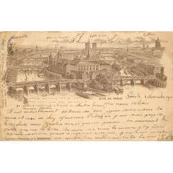 PARIS 01. Cité de Paris 1900 (publicité Bénédictine)