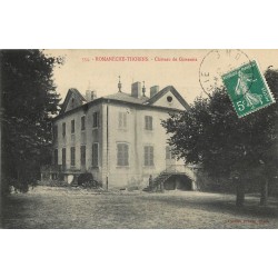 2 x cpa 71 ROMANECHE-THORINS. Château des Thorins et de Gimarets 1906-09