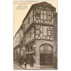 carte postale ancienne 63 MONTFERRAND. Maison Apothicaire et Café du Comptoir Gelin