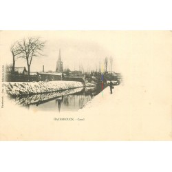 59 HAZEBROUCK. Canal vers 1900