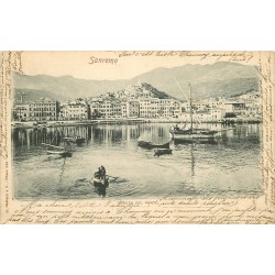 Italia SANREMO. Veduta del Porto 1903