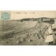 2 x Cpa 64 BIARRITZ. La Plage et vague sur Côte des Basques 1904