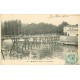 2 x cpa 77 MEAUX. Moulins sur Pilotis et Passerelle 1906